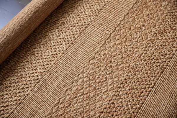Diamond Carpets India, Ručně vázaný kusový koberec Golden Rugtriever DESP P94 Golden, 80x150, hnědá, chodba / předsíň