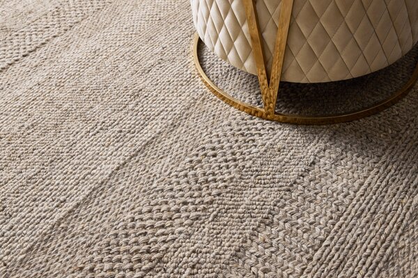 Diamond Carpets India, Ručně vázaný kusový koberec Mojave DESP P54 Sand, 80x150, béžová, chodba / předsíň