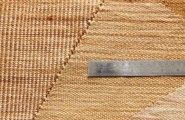 Diamond Carpets India, Ručně vázaný kusový koberec Da Vinci DE 2251 Sepia Brown, 80x150, béžová, chodba / předsíň