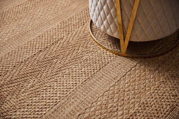 Diamond Carpets India, Ručně vázaný kusový koberec Golden Rugtriever DESP P94 Golden, 80x150, hnědá, chodba / předsíň