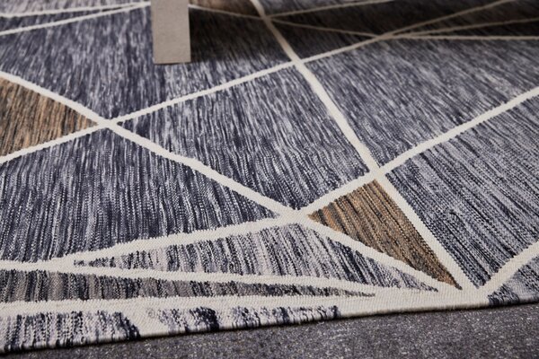 Diamond Carpets India, Ručně vázaný kusový koberec DaVinci's Ermine DESP P93 Mix, 80x150, šedá, chodba / předsíň