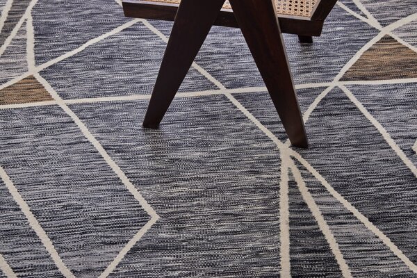 Diamond Carpets India, Ručně vázaný kusový koberec DaVinci's Ermine DESP P93 Mix, 80x150, šedá, chodba / předsíň