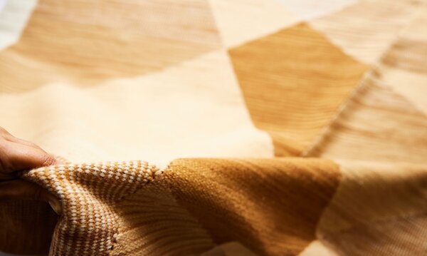 Diamond Carpets India, Ručně vázaný kusový koberec Da Vinci DE 2251 Sepia Brown, 80x150, béžová, chodba / předsíň