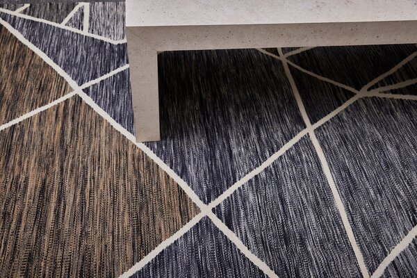 Diamond Carpets India, Ručně vázaný kusový koberec DaVinci's Ermine DESP P93 Mix, 80x150, šedá, chodba / předsíň