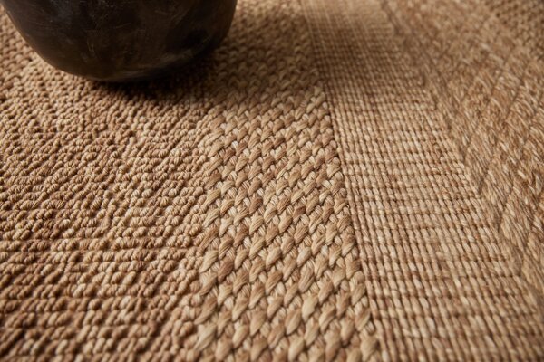 Diamond Carpets India, Ručně vázaný kusový koberec Golden Rugtriever DESP P94 Golden, 80x150, hnědá, chodba / předsíň