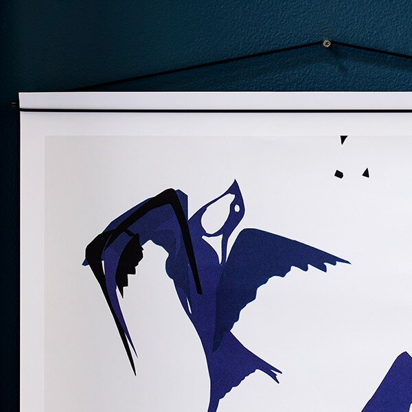 Moebe Poster Hanger Black - 70 x 100 cm MB104