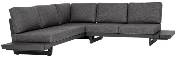 Bizzotto Šedý zahradní set pohovek Infinity