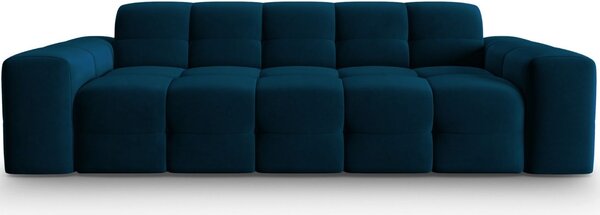 Micadoni Sametová pohovka Kendal 222 cm