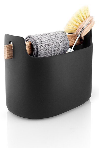 EVA SOLO Stojan na kuchyňské náčiní Toolbox Black - 15 cm ESL127