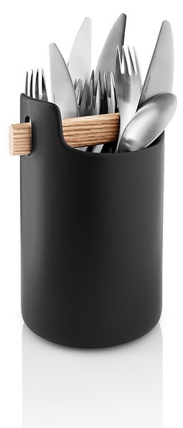 EVA SOLO Stojan na kuchyňské náčiní Toolbox Black - 20 cm ESL126