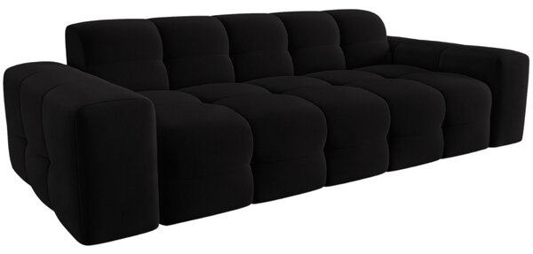 Micadoni Sametová pohovka Kendal 222 cm