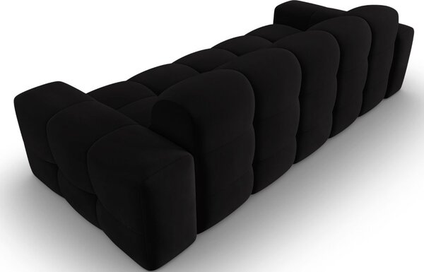Micadoni Sametová pohovka Kendal 222 cm