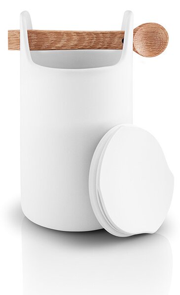 EVA SOLO Úložná dóza s dřevěnou lžičkou Toolbox White - 20 cm ESL158
