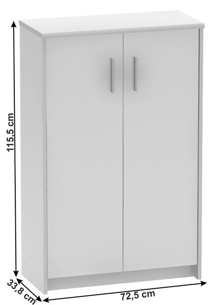 Skříňka Hansa 2 NEW 13 JH112 (bílá)