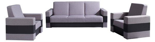Sedací souprava Perfekt Lux 3+1+1, Potah: ekokůže Soft 011 + Lux 05 5902928045451