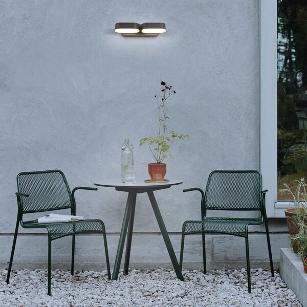 ACB Iluminacion Venkovní nástěnné LED svítidlo KANSAS, š. 23 cm, 2x5,5W, CRI90, IP54