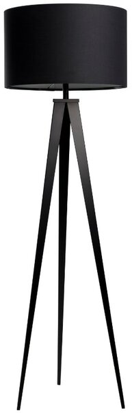 OnaDnes -20% Černá stojací lampa ZUIVER TRIPOD 157 cm