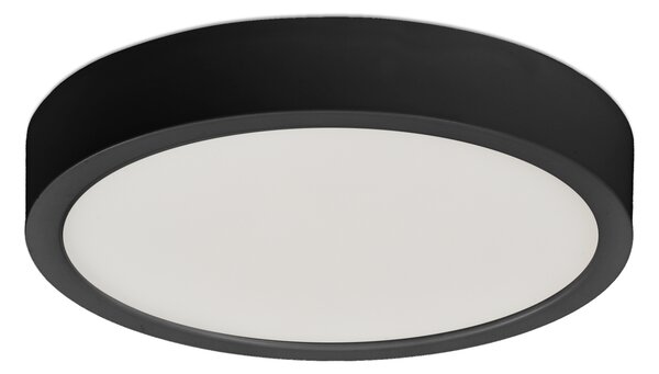ACB Iluminacion Stropní LED svítidlo KORE, ⌀ 14 cm, 12W, CRI90 Barva: Černá, Teplota světla: 3000K - teplá bílá