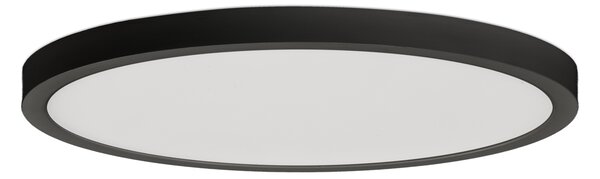 ACB Iluminacion Stropní LED svítidlo KORE, ⌀ 27 cm, 24W, CRI90 Barva: Černá, Teplota světla: 3000K - teplá bílá