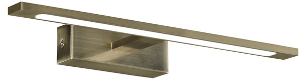 ACB Iluminacion Nástěnné LED svítidlo MENORCA, š. 45 cm, 12W, CRI90, CCT switch 3000-4000K, IP44 Barva: Chrom