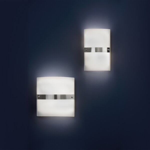 ACB Iluminacion Nástěnné LED svítidlo MILANO, š. 15 cm, 2xE14 9W