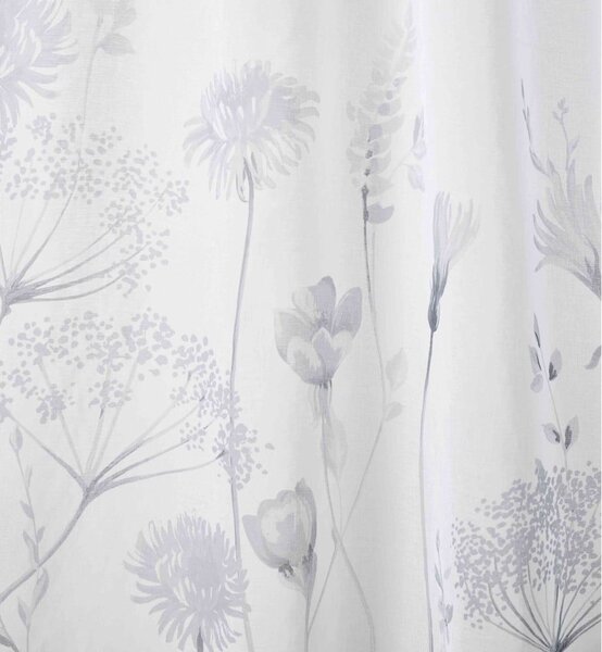 Bílá záclona 140x137 cm Meadowsweet Floral – Catherine Lansfield