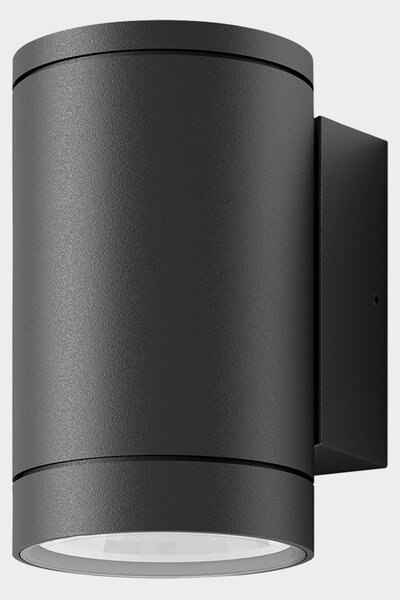 ACB Iluminacion Venkovní nástěnné LED svítidlo NORI, v. 17 cm, 1xE27 15W, IP65 Barva: Antracit