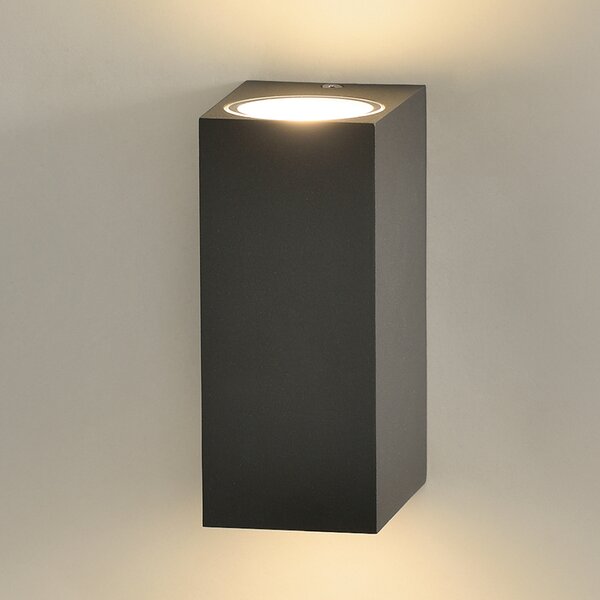 ACB Iluminacion Venkovní nastěnné LED svítidlo OKRA, v. 15 cm, 2x6W, CRI90, IP54