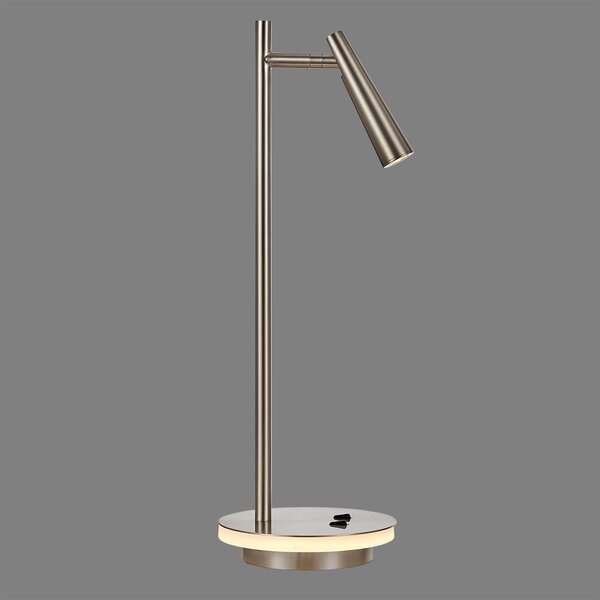 ACB Iluminacion Stolní LED lampa PANAU, v. 45 cm, 6W + 3W, CRI90 Barva: Bílá