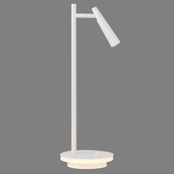 ACB Iluminacion Stolní LED lampa PANAU, v. 45 cm, 6W + 3W, CRI90 Barva: Bílá