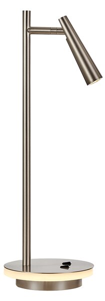 ACB Iluminacion Stolní LED lampa PANAU, v. 45 cm, 6W + 3W, CRI90 Barva: Bílá