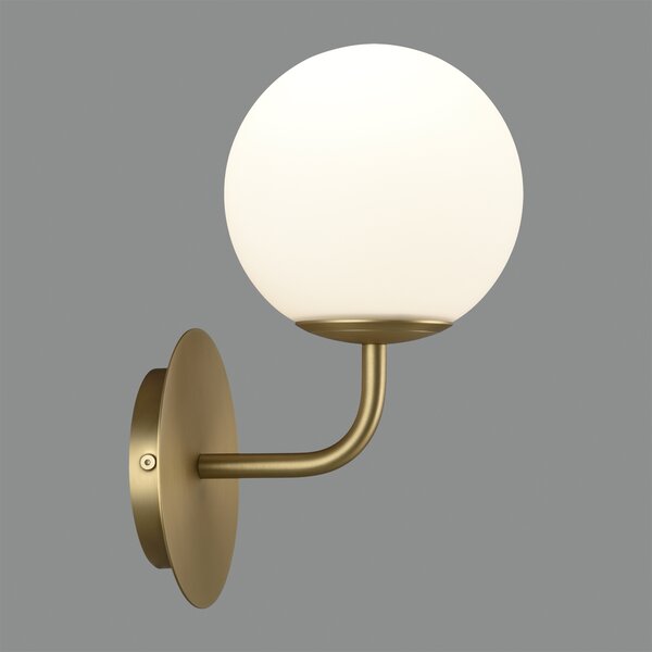 ACB Iluminacion Nástěnné LED svítidlo PARMA, v. 28 cm, 1xE27 15W, IP44 Barva: Černá