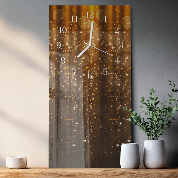 Skleněné hodiny vertikální Lesk zsppb-30x60-00089764