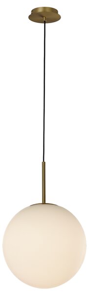 ACB Iluminacion Zavěsné svítidlo PARMA, ⌀ 30 cm, 1xE27 15W, IP44 Barva: Černá