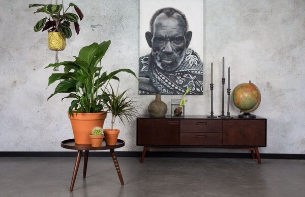 Hnědá komoda DUTCHBONE Juju Low 150 x 40 cm