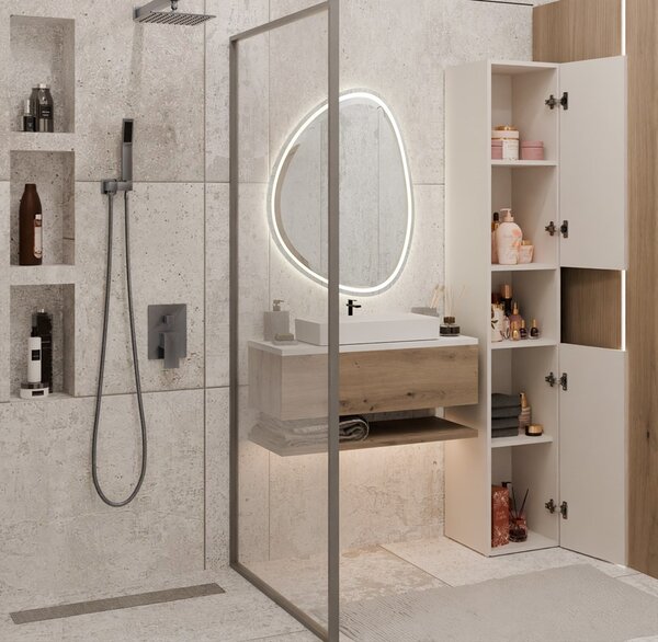 TP Living Koupelnová skříňka NEL I-KASZ kašmír