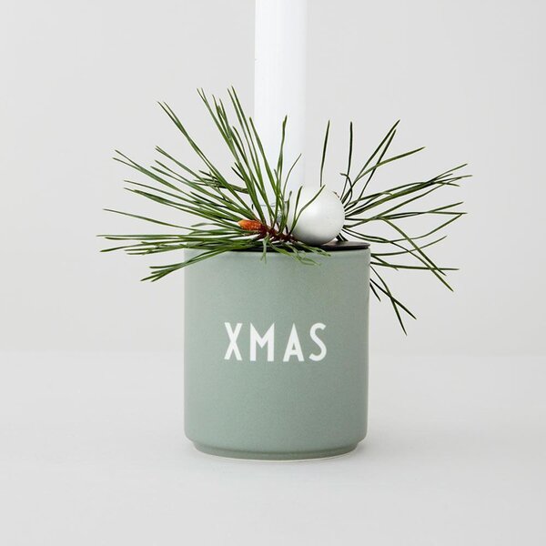 Design Letters Porcelánový hrnek XMAS - Light Grey DL153