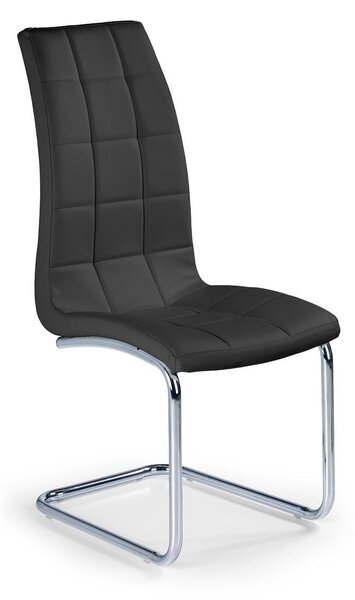 HALMAR Kovová židle K147 černá