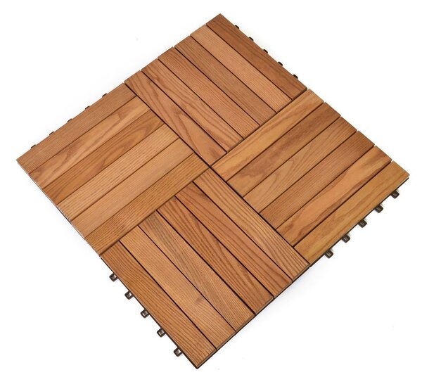 ROJA THERMOWOOD podlahové dlaždice 6 ks
