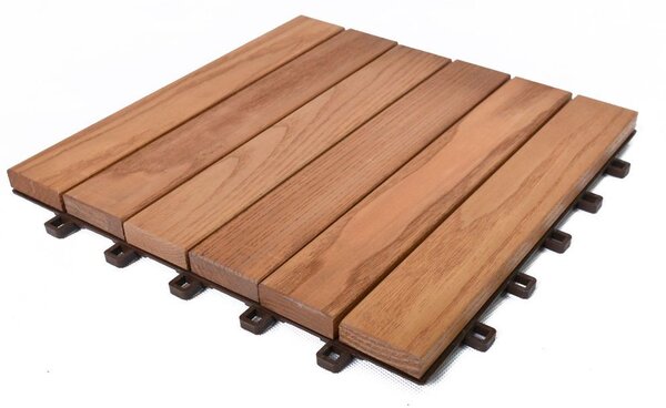 ROJA THERMOWOOD podlahové dlaždice 6 ks