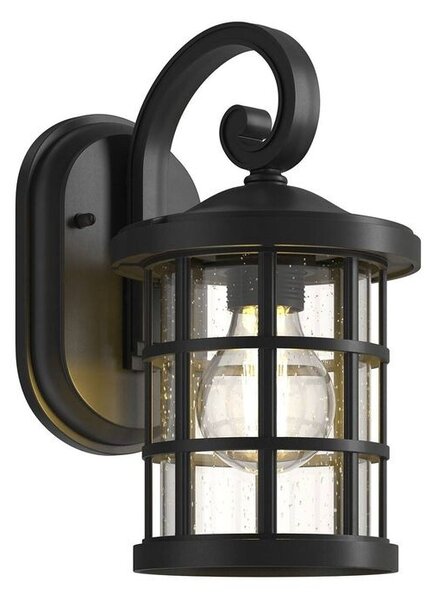 Lindby - Ankea Venkovní Nástěnné Světlo H28 Black/ClearLindby - Lampemesteren