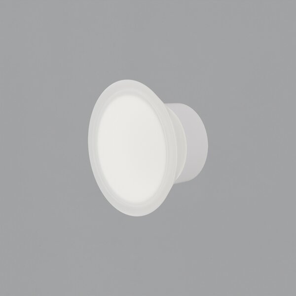 ACB Iluminacion Venkovní nástěnné LED svítidlo YES, ⌀ 12 cm, 4W, CRI90, IP65