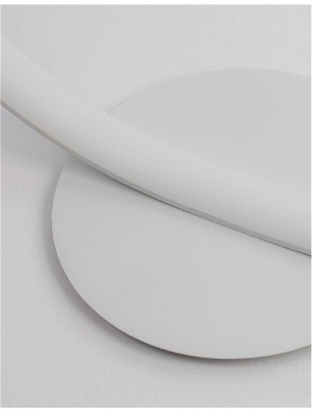 Nova Luce Stojací lampa PREMIUM, LED 30W 3000K stmívatelné Barva: Bílá