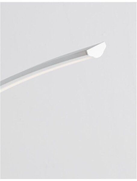 Nova Luce Stojací lampa PREMIUM, LED 30W 3000K stmívatelné Barva: Bílá