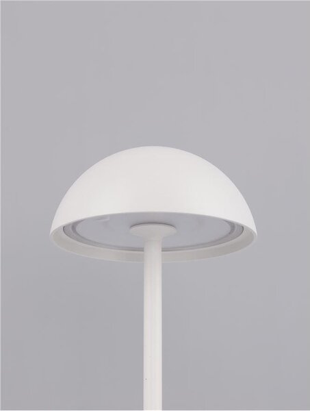 Nova Luce Venkovní stolní lampa ROSE, LED 1W 3000K 5V DC IP54 vypínač na těle / USB kabel Barva: Černá
