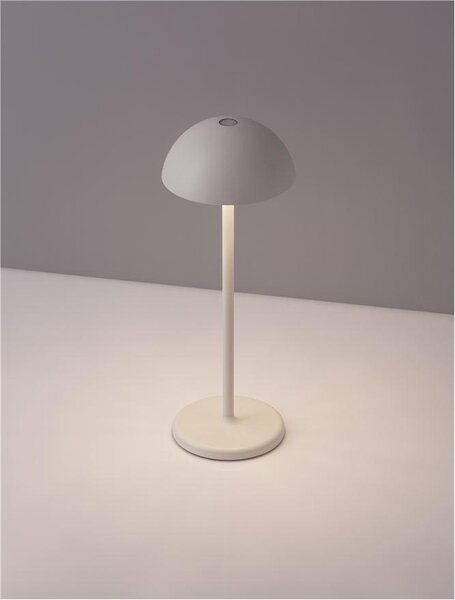 Nova Luce Venkovní stolní lampa ROSE, LED 1W 3000K 5V DC IP54 vypínač na těle / USB kabel Barva: Černá