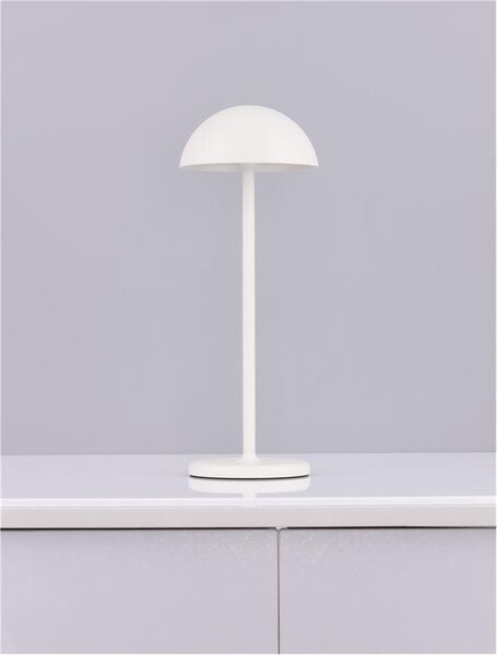 Nova Luce Venkovní stolní lampa ROSE, LED 1W 3000K 5V DC IP54 vypínač na těle / USB kabel Barva: Černá