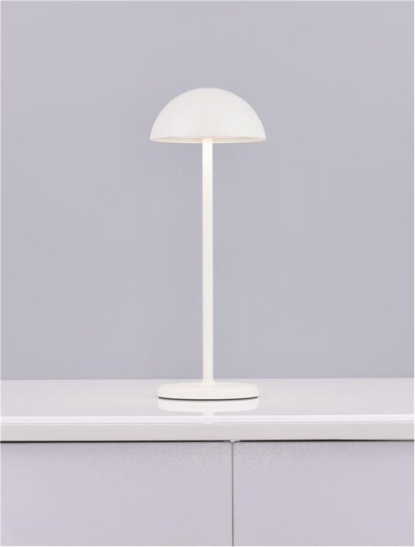 Nova Luce Venkovní stolní lampa ROSE, LED 1W 3000K 5V DC IP54 vypínač na těle / USB kabel Barva: Černá