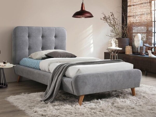 Signal postel Tiffany šedá, 90x200 cm