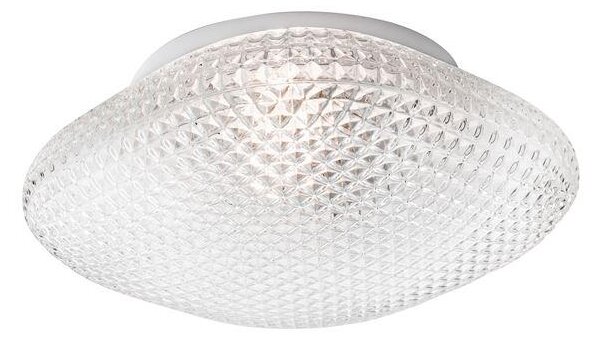 Nova Luce Stropní svítidlo SENS, 25cm, E27 1x12W, IP44 Barva: Kouřové sklo